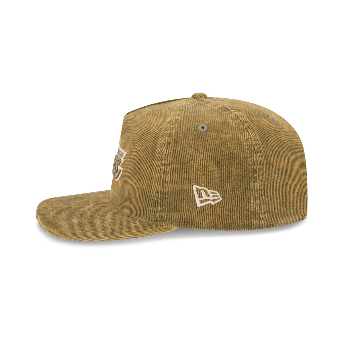 Los Angeles Lakers Washed New Olive Corduroy 19TWENTY Adjustable Hat