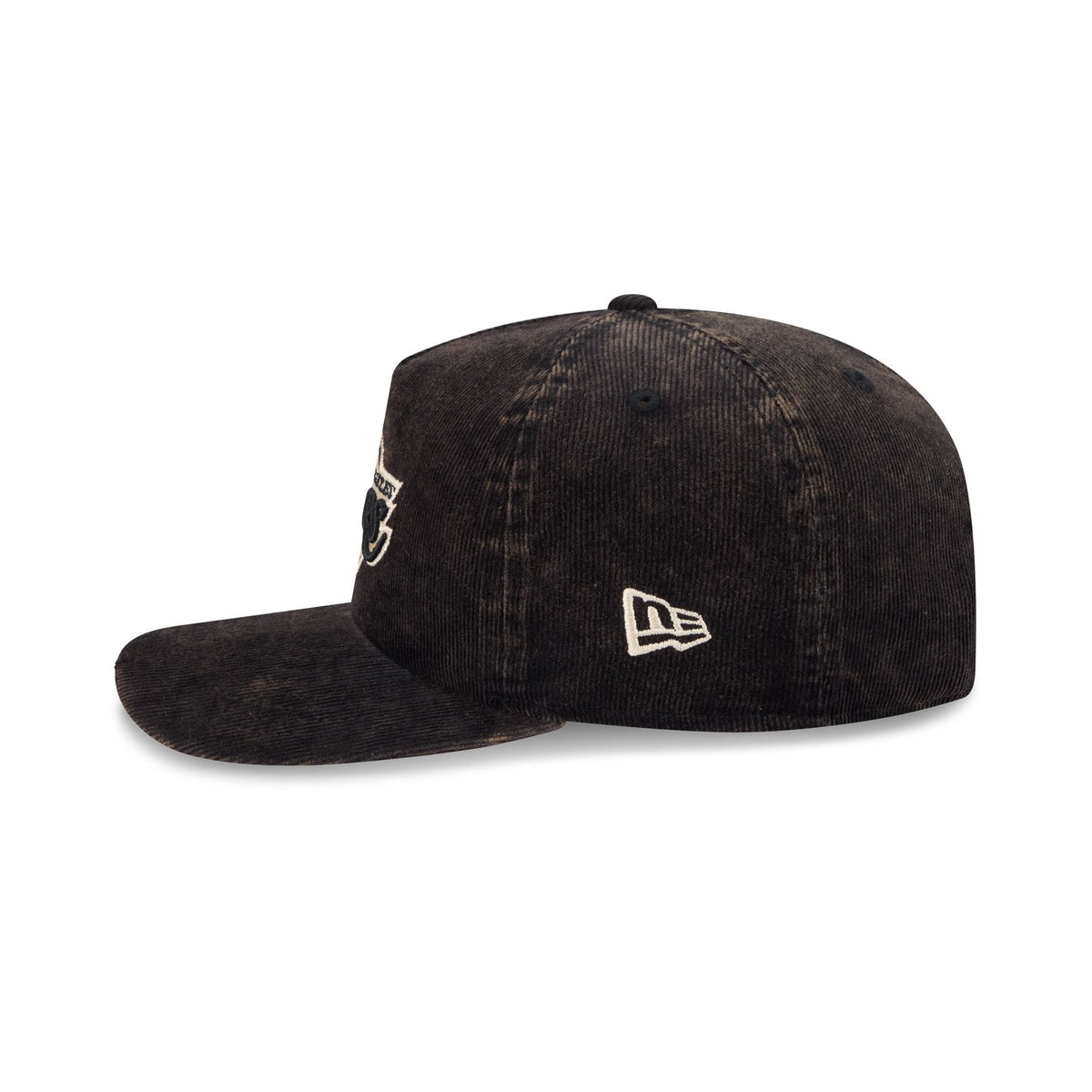 Los Angeles Lakers Washed Black Corduroy 19TWENTY Adjustable Hat