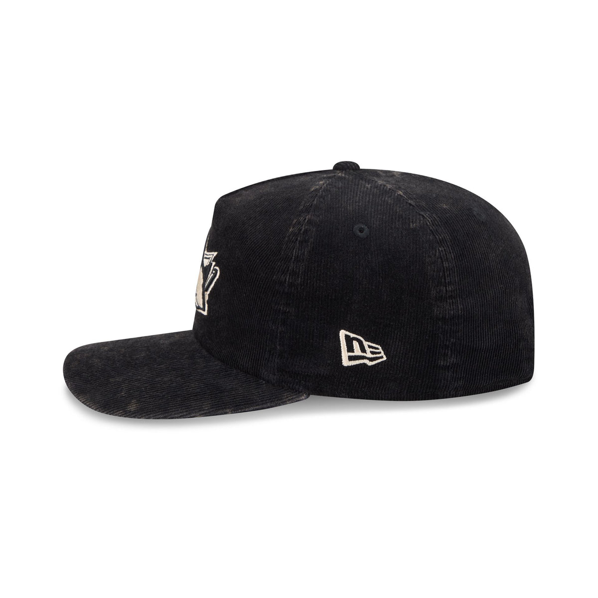 San Jose Sharks Washed Black Corduroy 19TWENTY Adjustable Hat