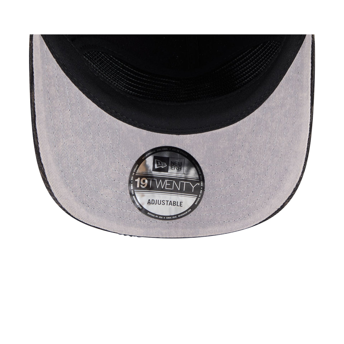 Miami Heat Washed Black Corduroy 19TWENTY Adjustable Hat