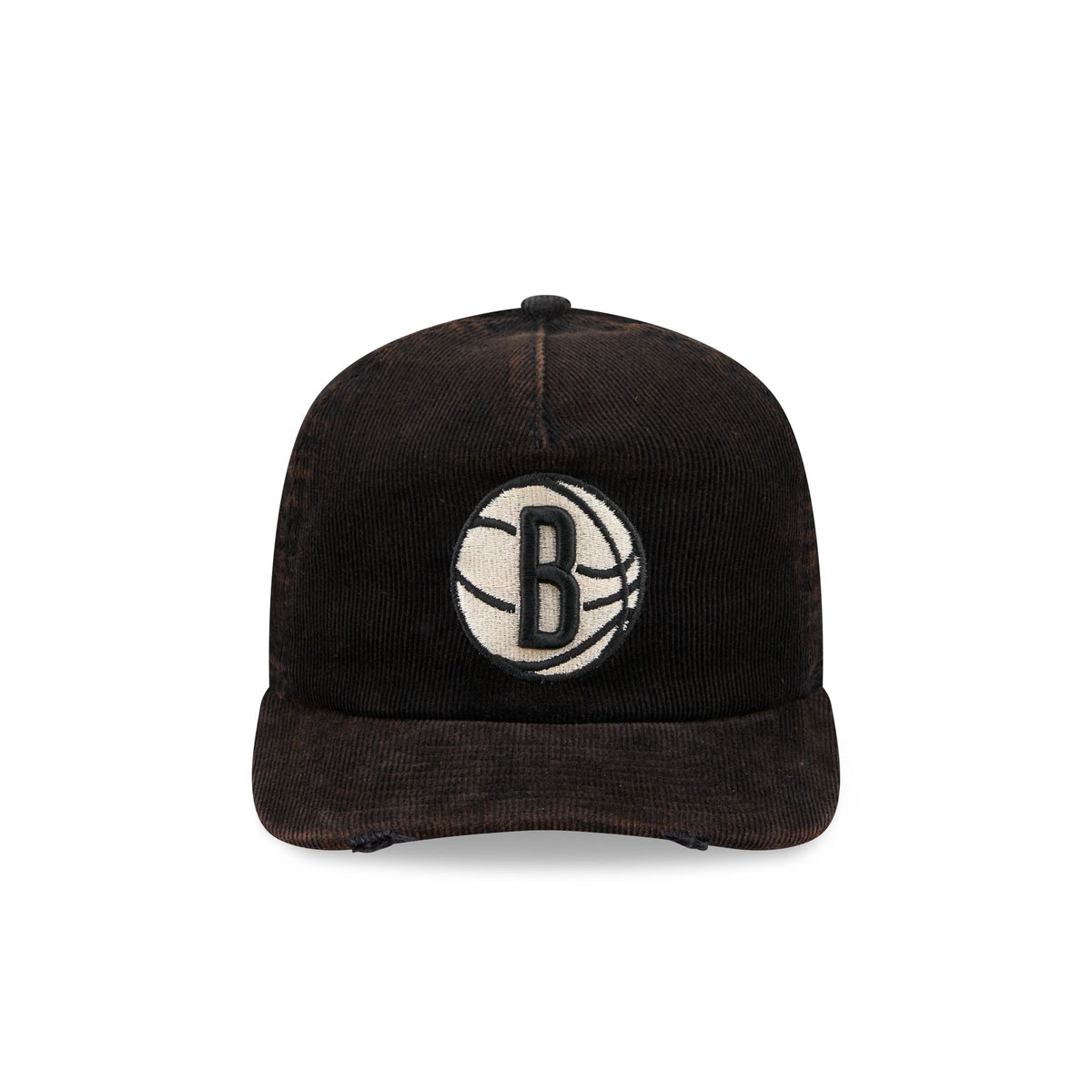 Brooklyn Nets Washed Black Corduroy 19TWENTY Adjustable Hat