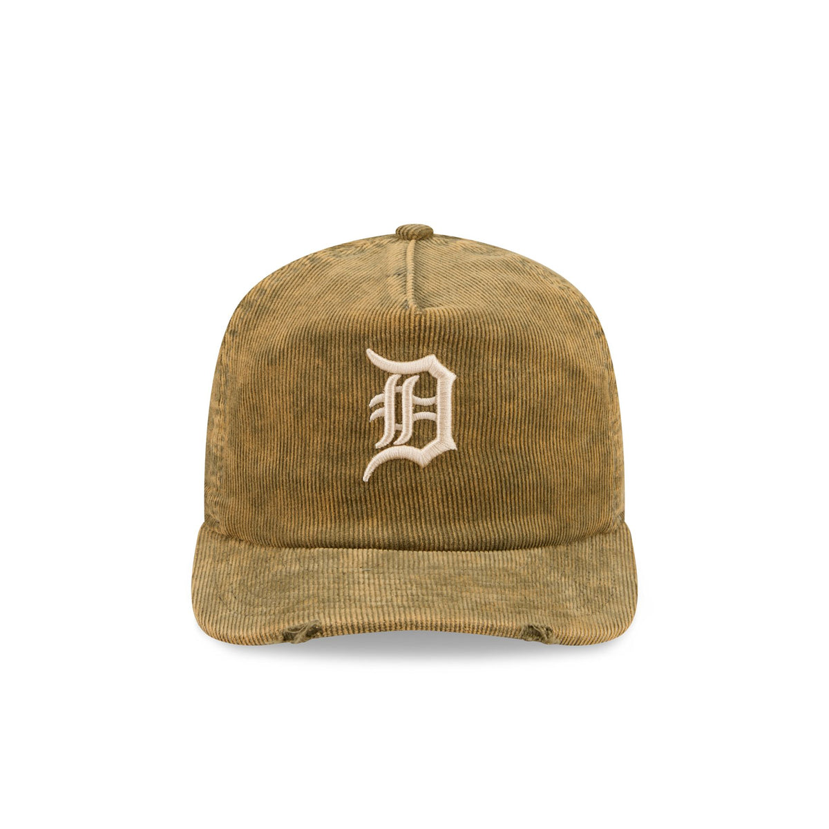 Detroit Tigers Washed New Olive Corduroy 19TWENTY Adjustable Hat