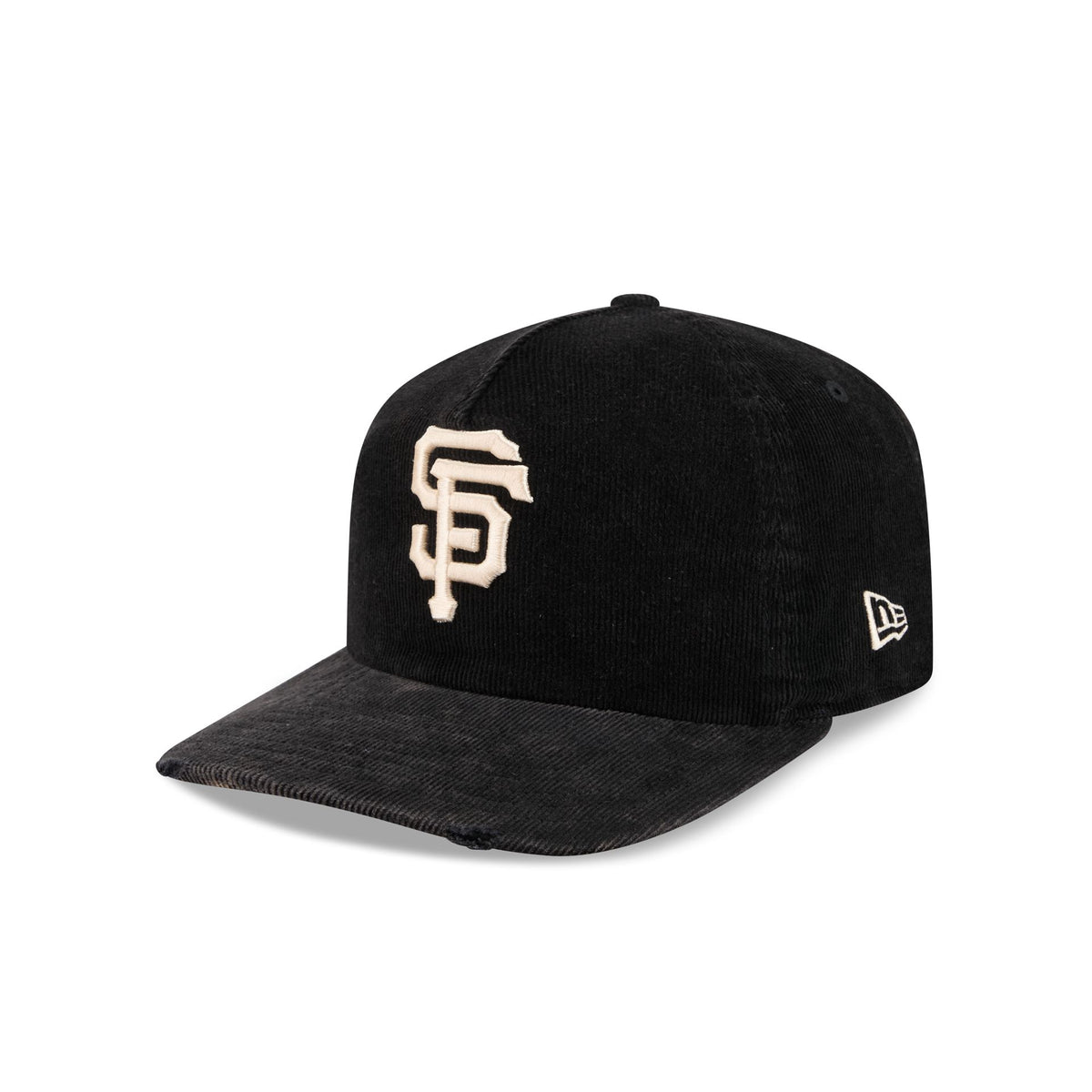San Francisco Giants Washed Black Corduroy 19TWENTY Adjustable Hat