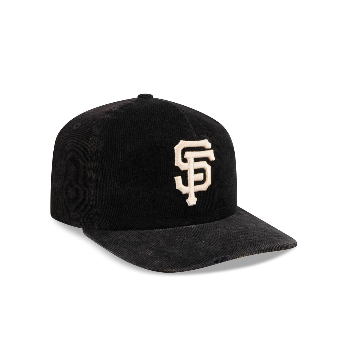 San Francisco Giants Washed Black Corduroy 19TWENTY Adjustable Hat