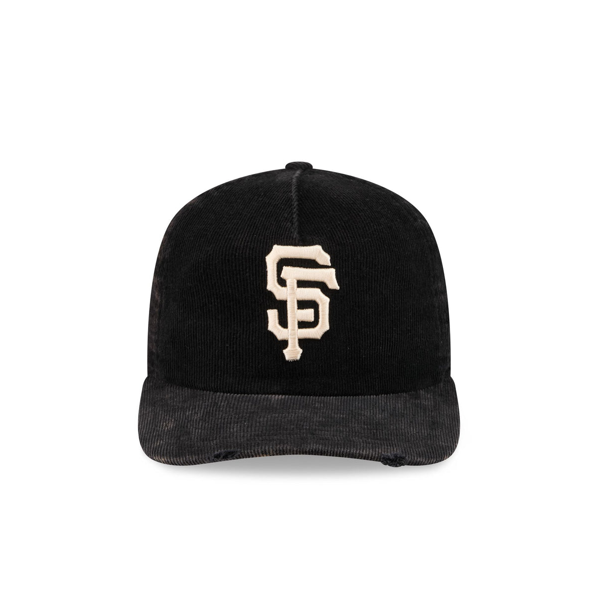 San Francisco Giants Washed Black Corduroy 19TWENTY Adjustable Hat