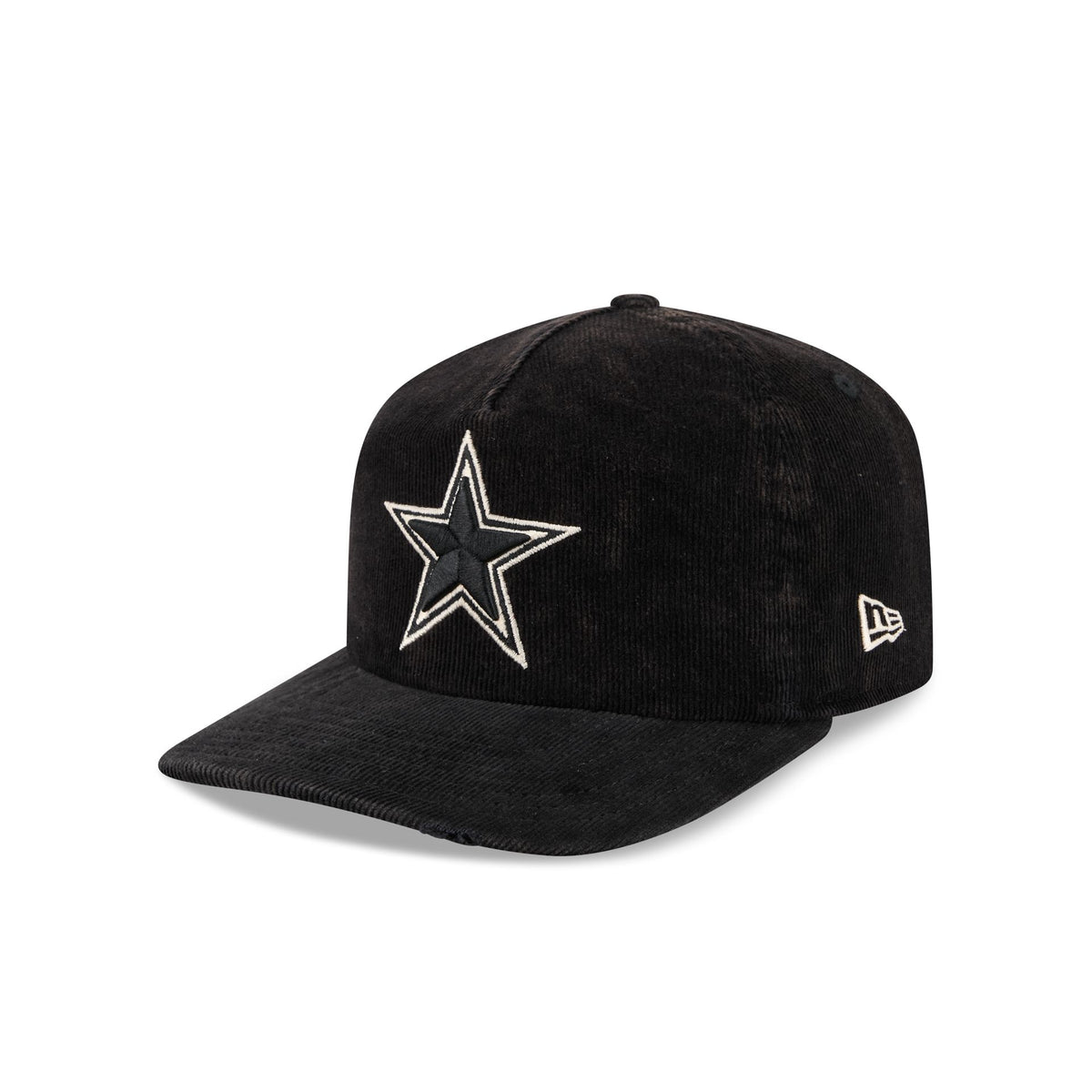 Dallas Cowboys Washed Black Corduroy 19TWENTY Adjustable Hat