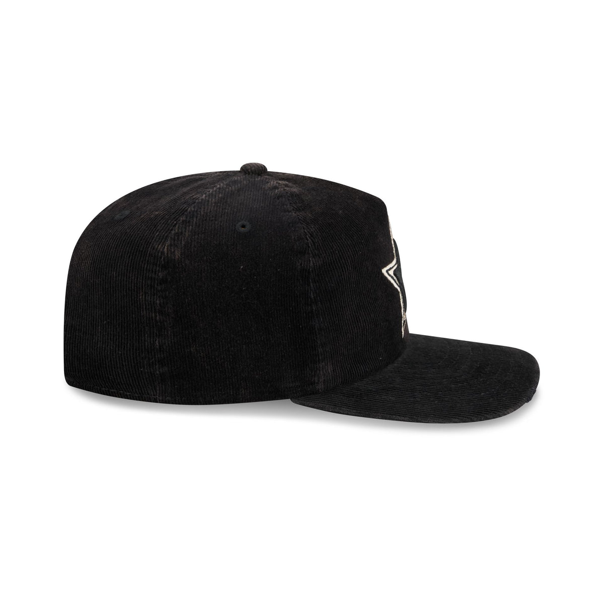 Dallas Cowboys Washed Black Corduroy 19TWENTY Adjustable Hat