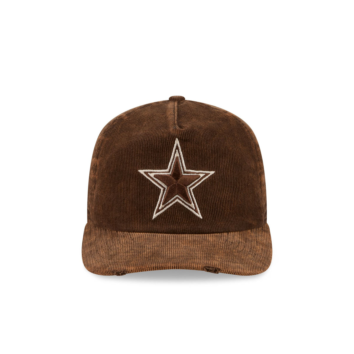 Dallas Cowboys Washed Walnut Corduroy 19TWENTY Adjustable Hat