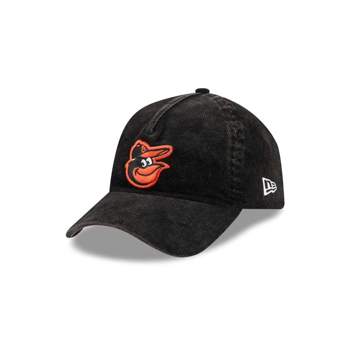 Baltimore Orioles Washed Corduroy Sidepatch 9FORTY A-Frame Unstructured Snapback Hat