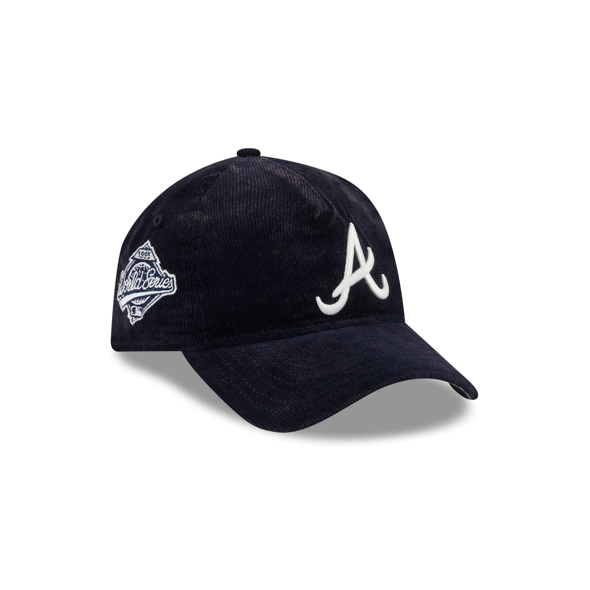 Atlanta Braves Washed Corduroy Sidepatch 9FORTY A-Frame Unstructured Snapback Hat