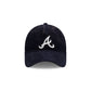 Atlanta Braves Washed Corduroy Sidepatch 9FORTY A-Frame Unstructured Snapback Hat