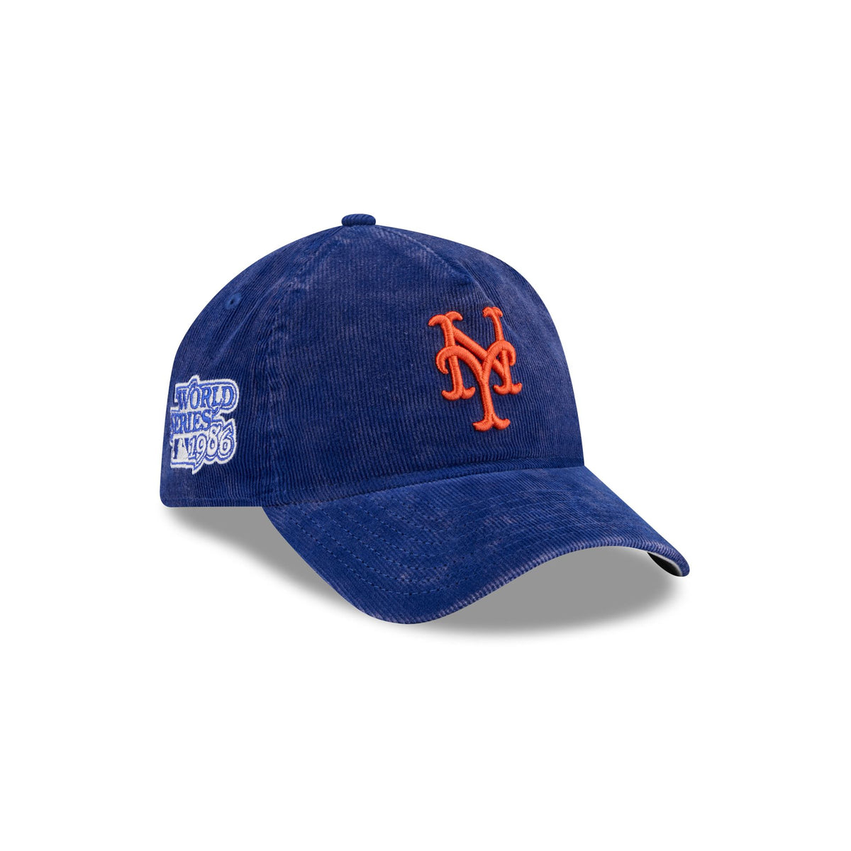 New York Mets Washed Corduroy Sidepatch 9FORTY A-Frame Unstructured Snapback Hat
