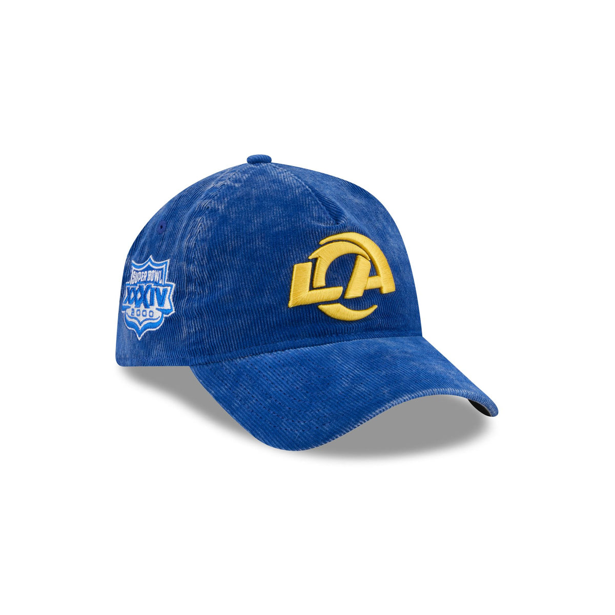 Los Angeles Rams Washed Corduroy Sidepatch 9FORTY A-Frame Unstructured Snapback Hat