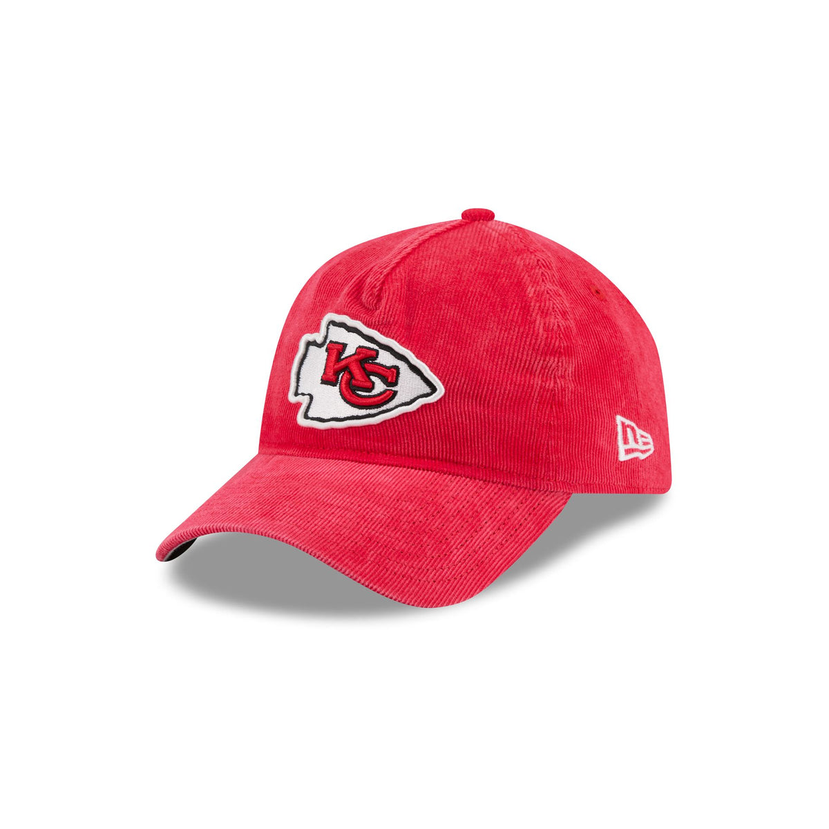 Kansas City Chiefs Washed Corduroy Sidepatch 9FORTY A-Frame Unstructured Snapback Hat