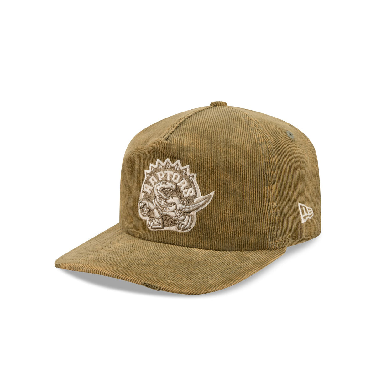 Toronto Raptors Washed New Olive Corduroy 19TWENTY Adjustable Hat