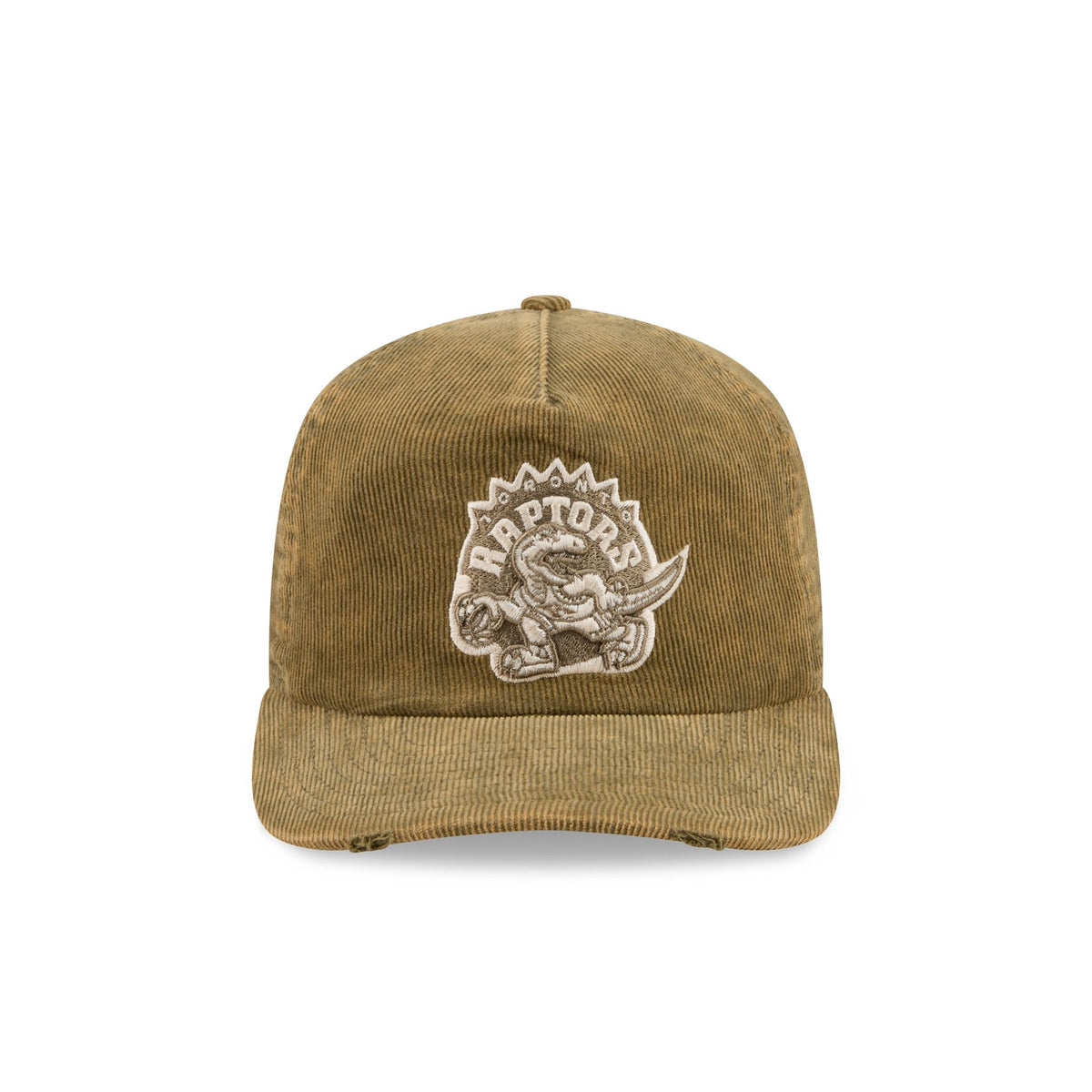 Toronto Raptors Washed New Olive Corduroy 19TWENTY Adjustable Hat