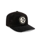 Pittsburgh Steelers Washed Black Corduroy 19TWENTY Adjustable Hat