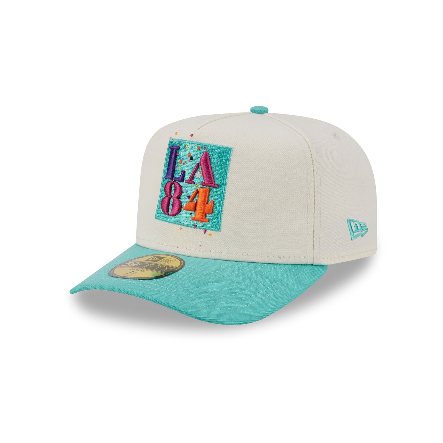 Olympic Heritage Los Angeles 1984 Olympic Games Chrome 59FIFTY A-Frame Fitted Hat
