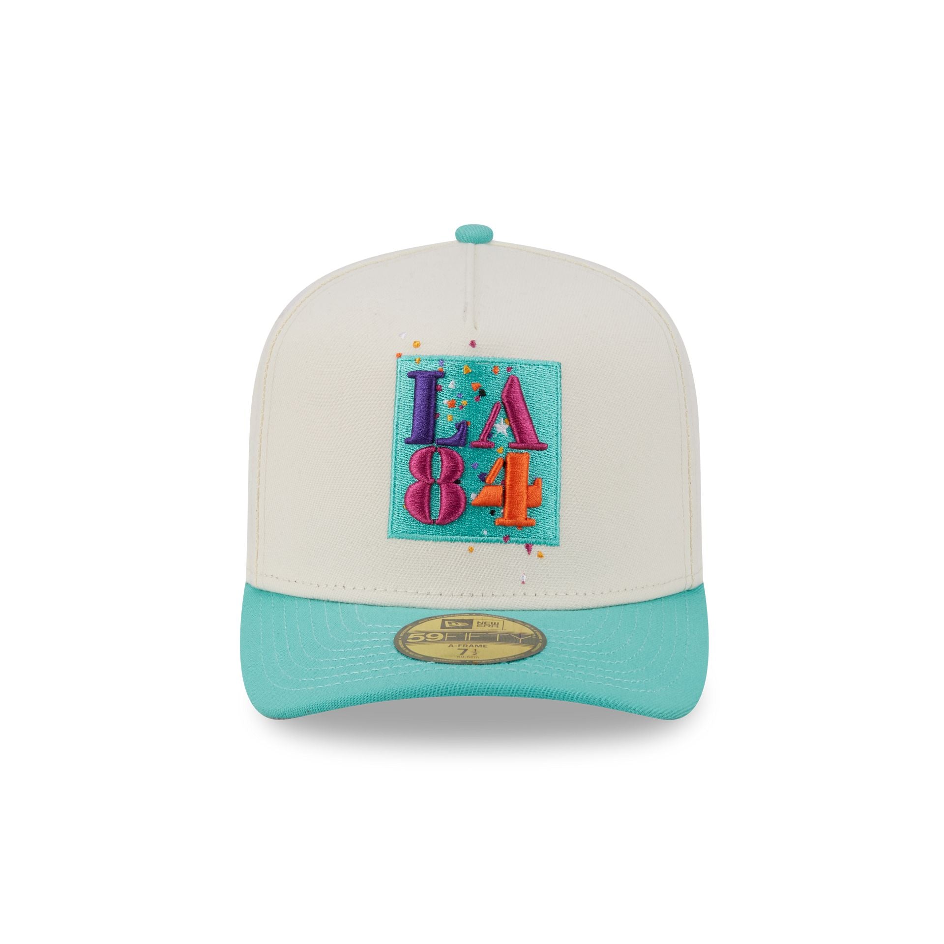 Olympic Heritage Los Angeles 1984 Olympic Games Chrome 59FIFTY A-Frame Fitted Hat