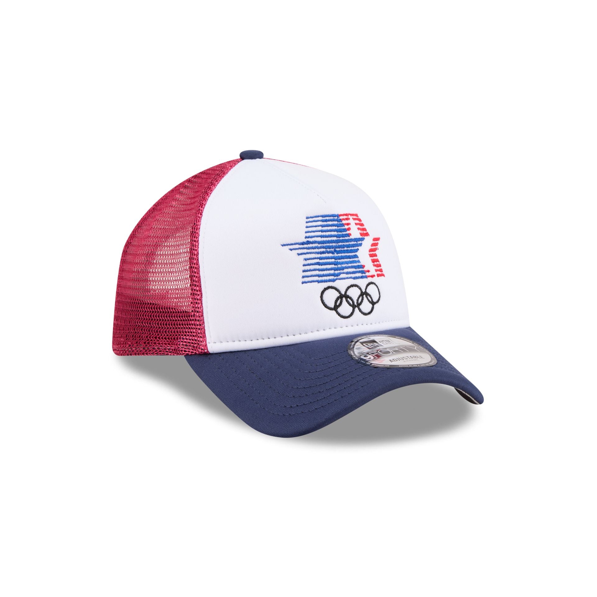 Olympic Heritage Los Angeles 1984 Olympic Games 9FORTY A-Frame Trucker Hat