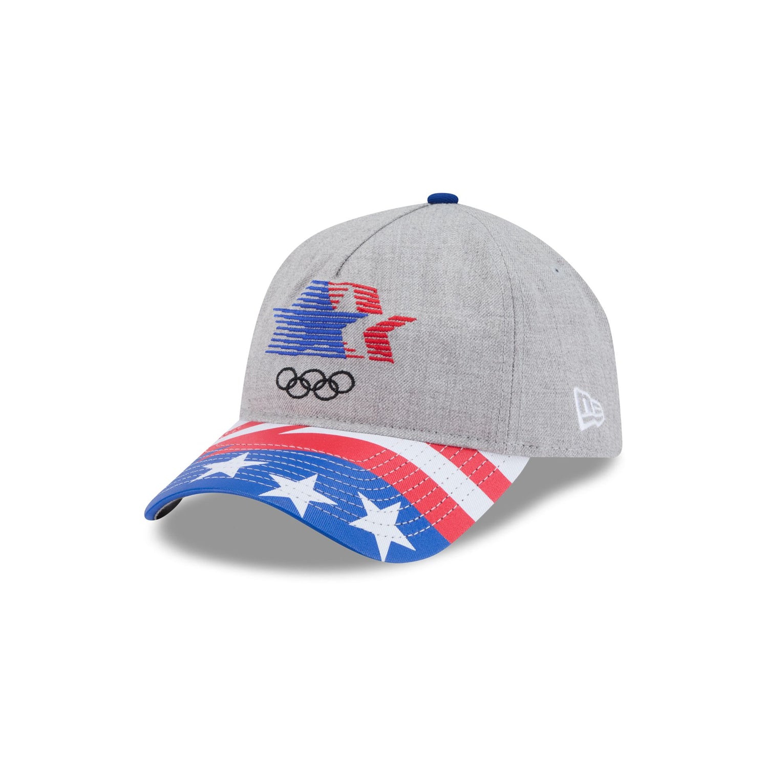 Olympic Heritage Los Angeles 1984 Olympic Games Gray 9FORTY A-Frame Snapback Hat