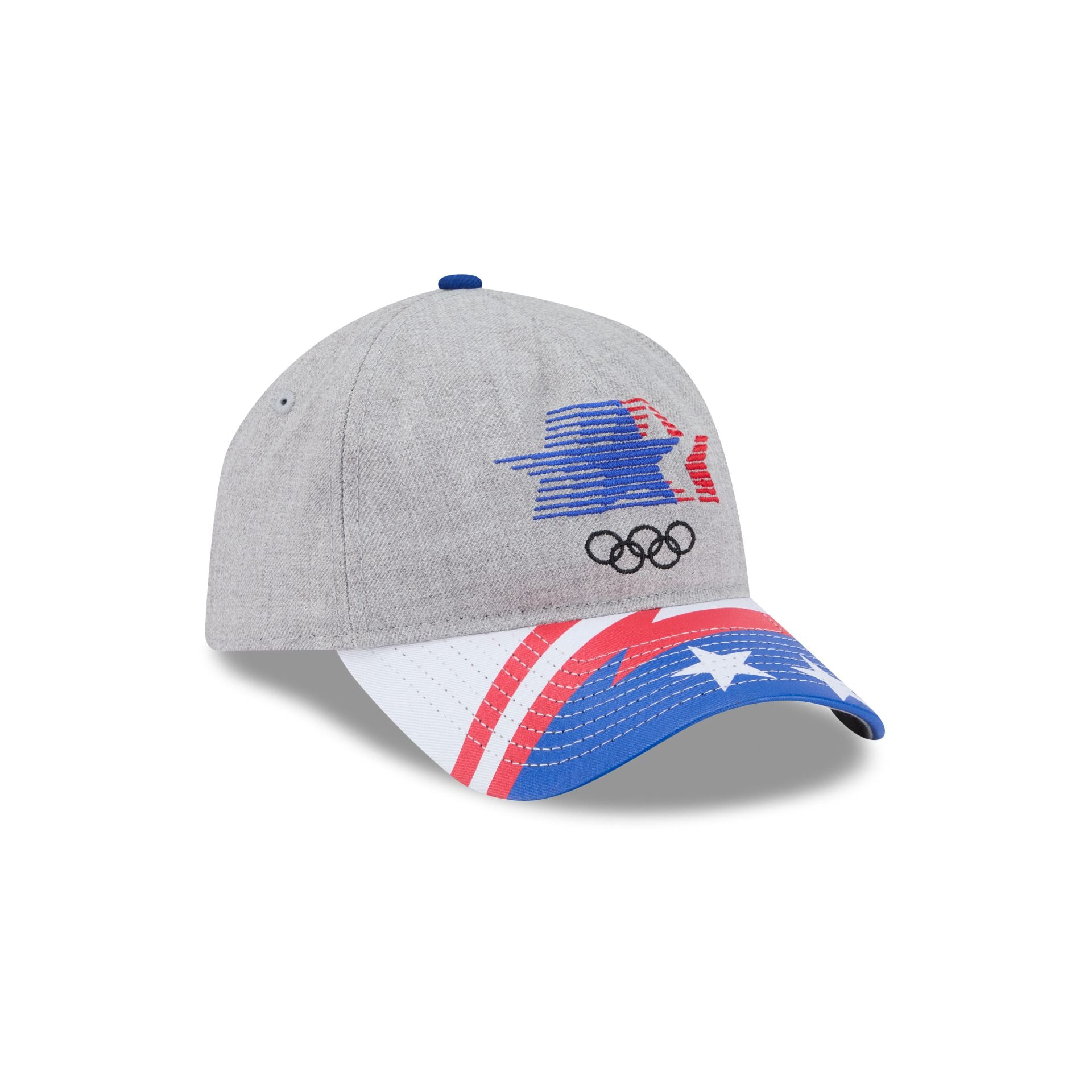 Olympic Heritage Los Angeles 1984 Olympic Games Gray 9FORTY A-Frame Snapback Hat