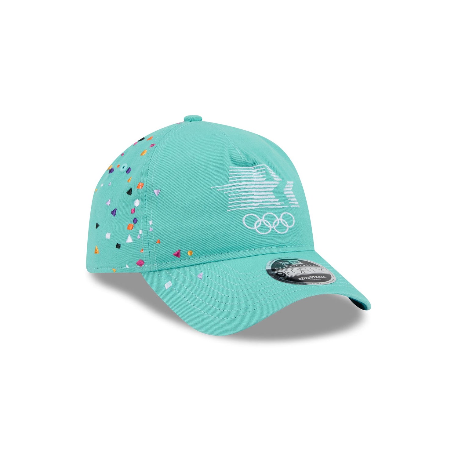 Olympic Heritage Los Angeles 1984 Olympic Games Green 9FORTY A-Frame Snapback Hat