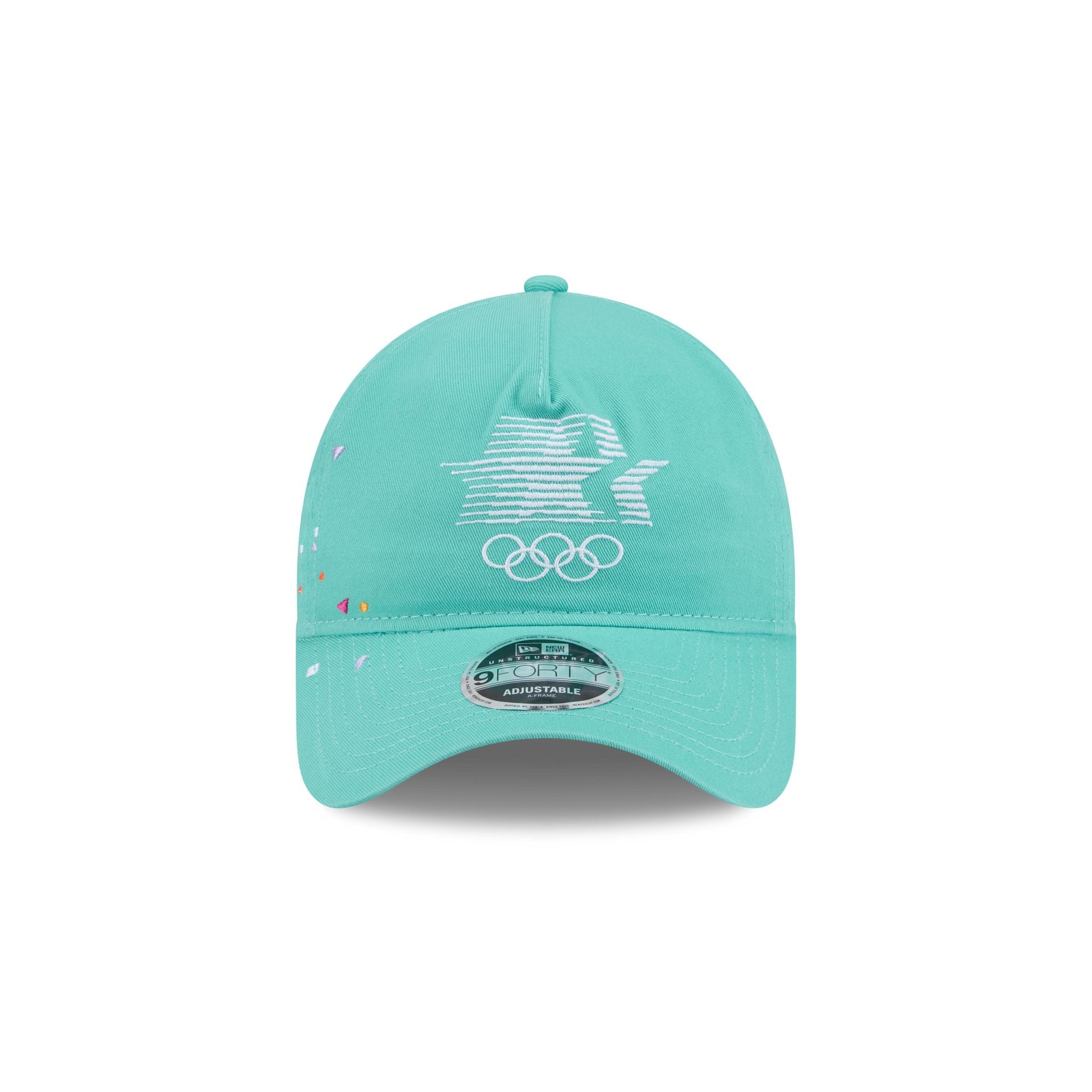 Olympic Heritage Los Angeles 1984 Olympic Games Green 9FORTY A-Frame Snapback Hat