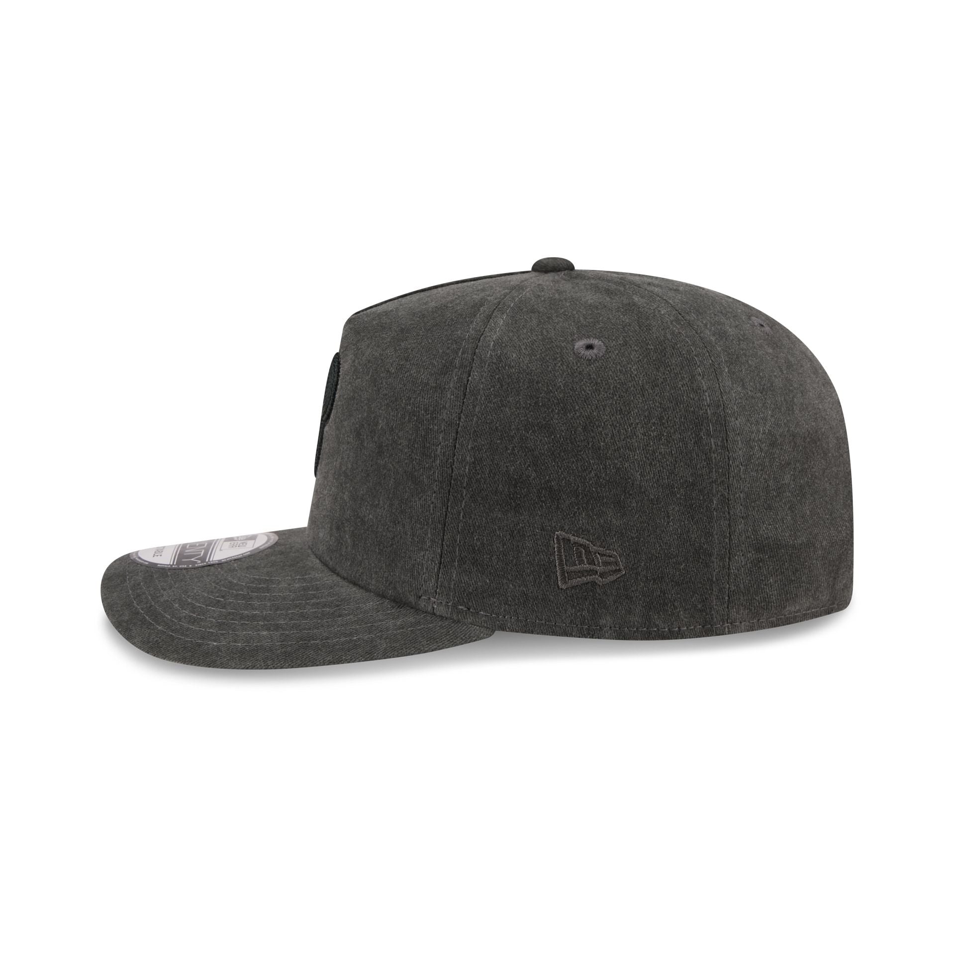 Philadelphia Phillies Black Pigment Dye 19TWENTY Snapback Hat