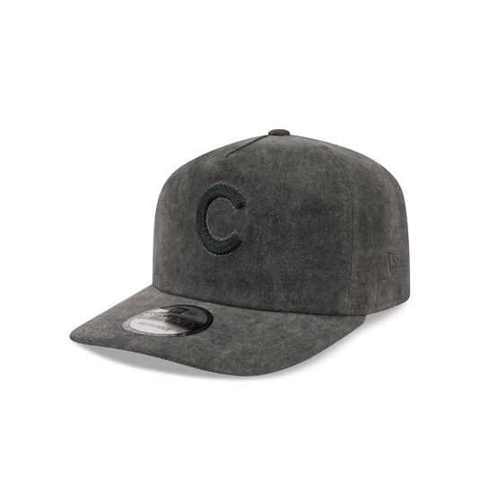 Chicago Cubs Black Pigment Dye 19TWENTY Snapback Hat