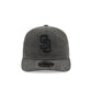 San Diego Padres Black Pigment Dye 19TWENTY Snapback Hat