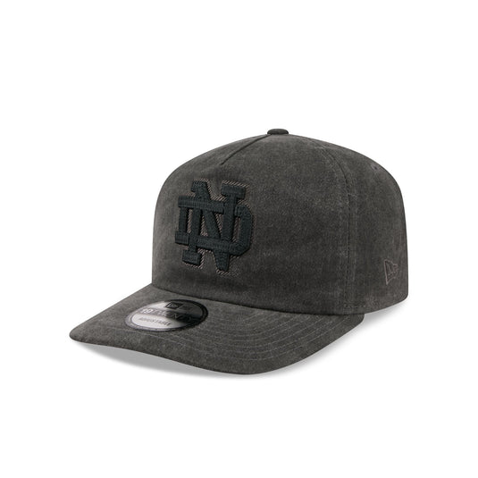 Notre Dame Fighting Irish Black Pigment Dye 19TWENTY Snapback Hat