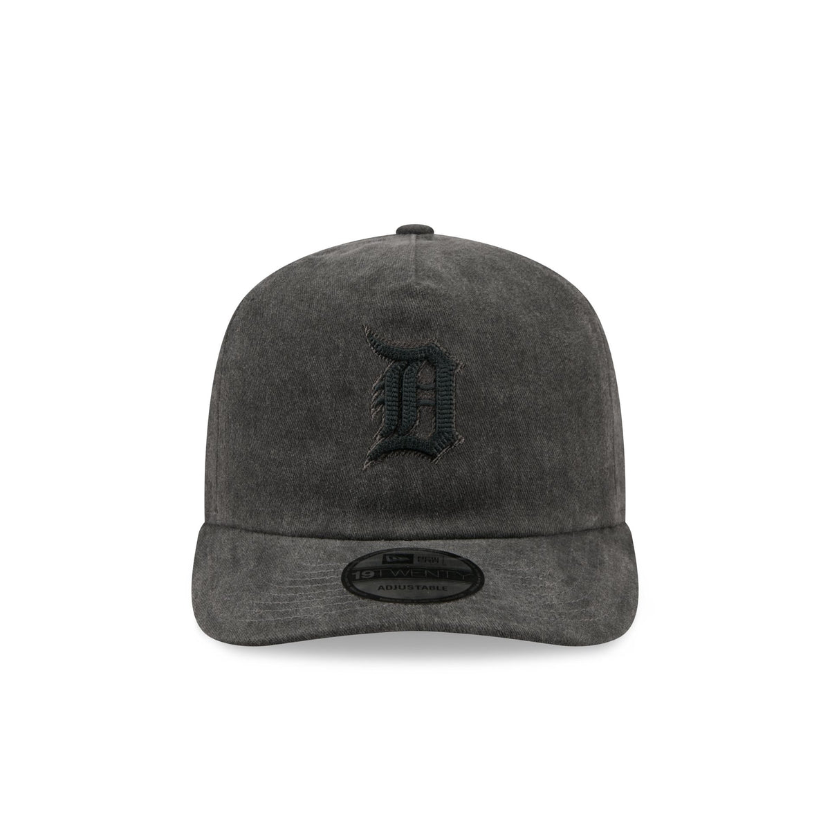 Detroit Tigers Black Pigment Dye 19TWENTY Snapback Hat