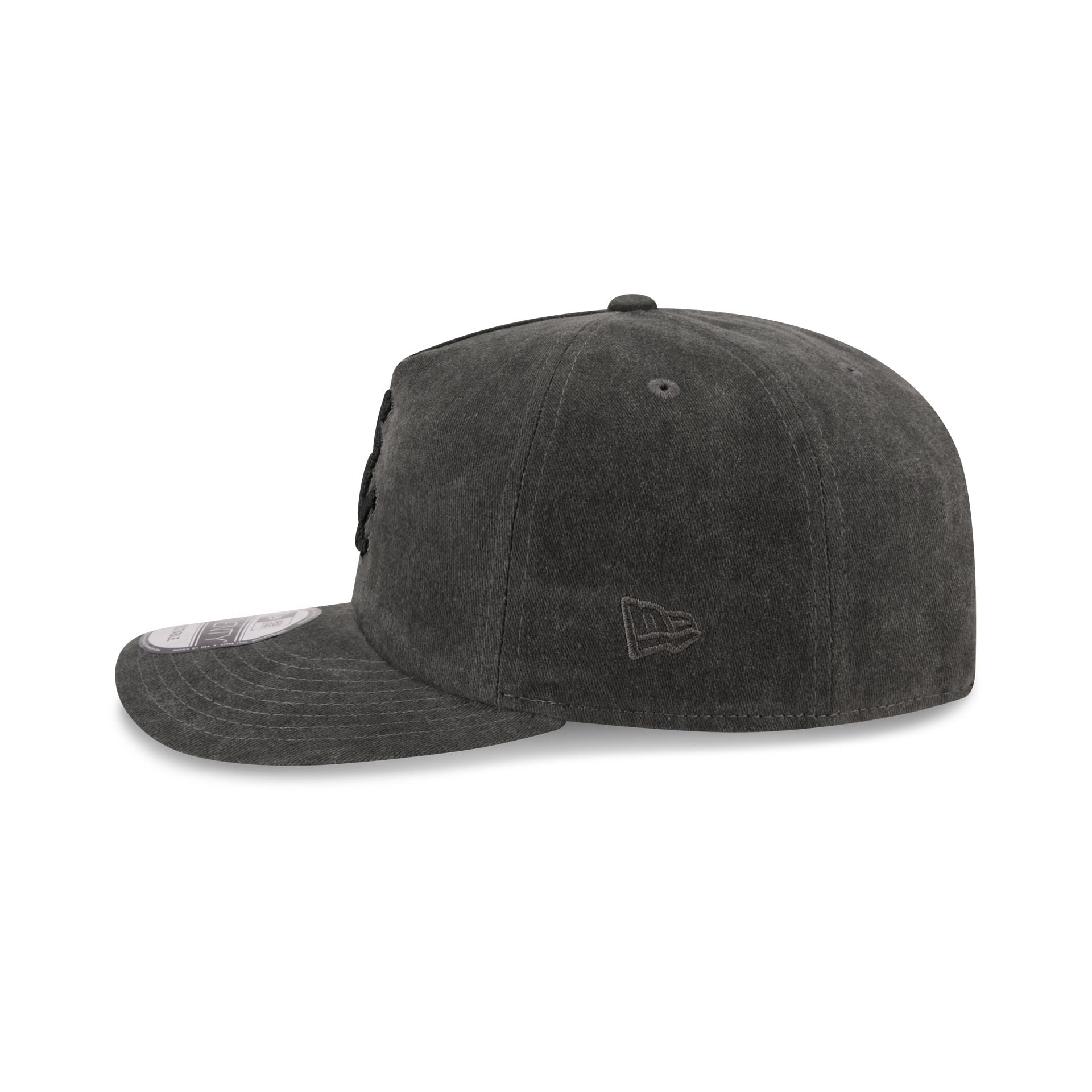 Chicago White Sox Black Pigment Dye 19TWENTY Snapback Hat