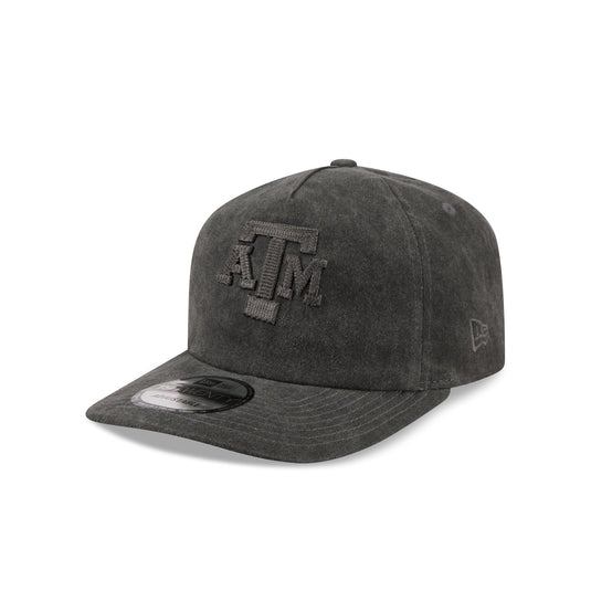 Texas A&M Aggies Black Pigment Dye 19TWENTY Snapback Hat