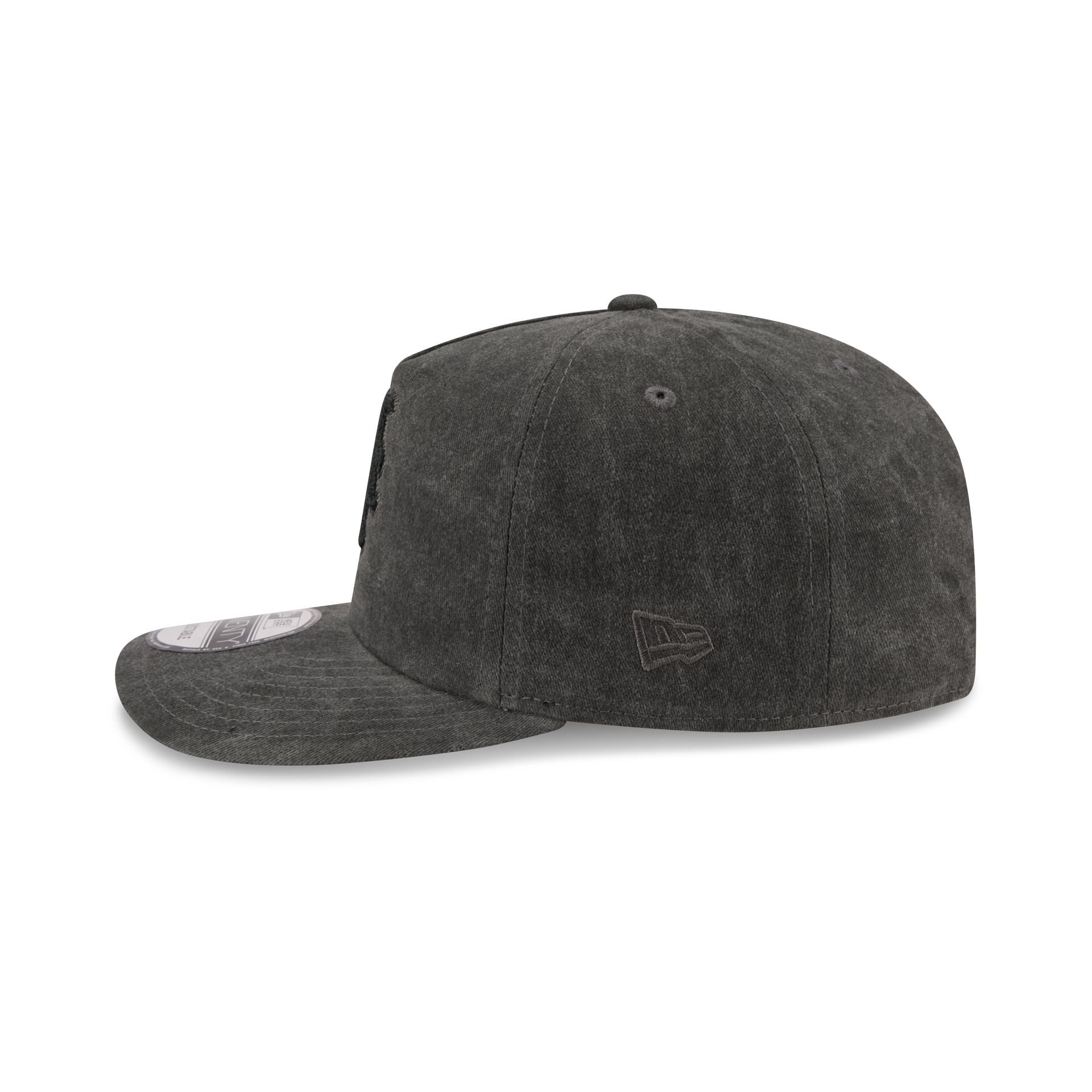 New York Mets Black Pigment Dye 19TWENTY Snapback Hat