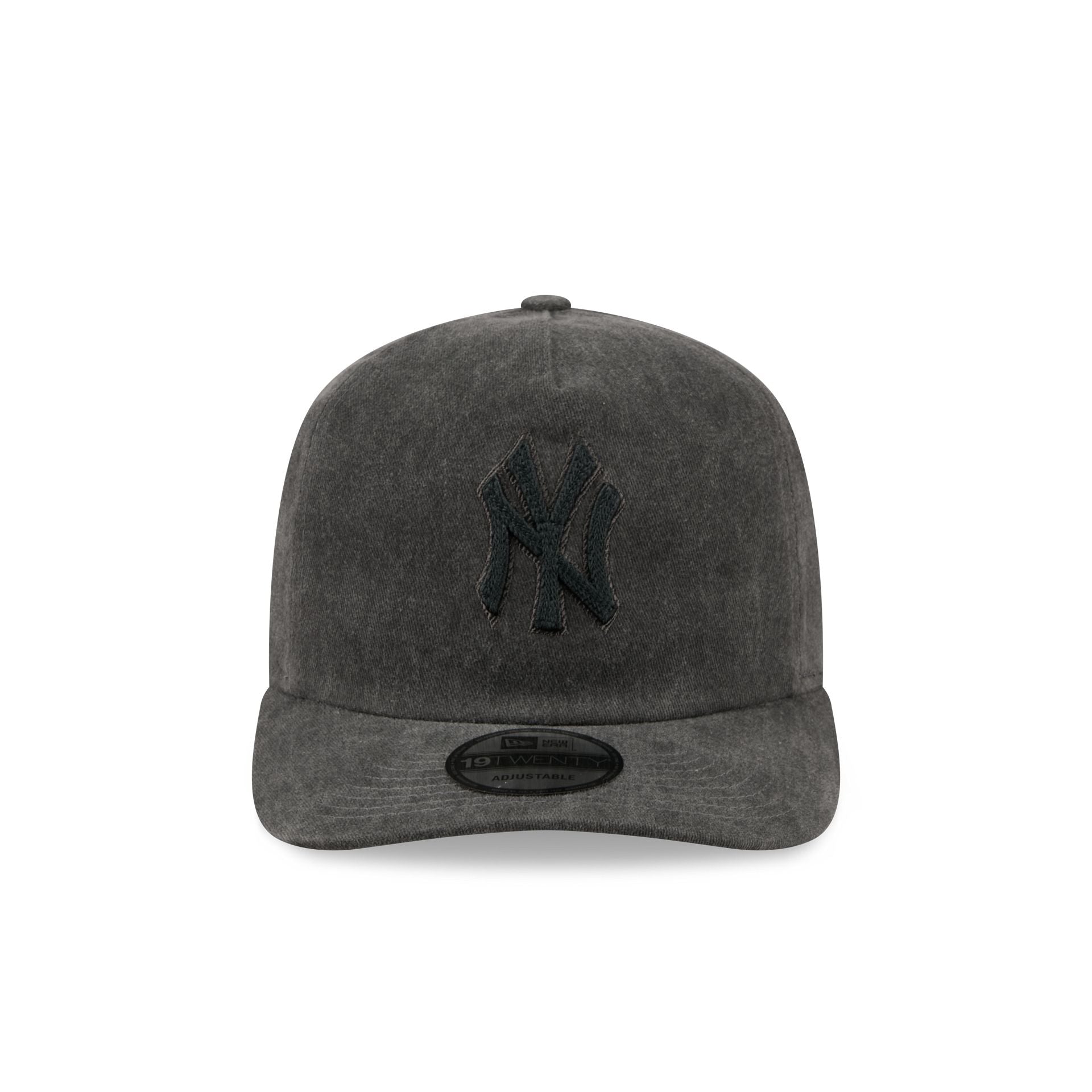 New York Yankees Black Pigment Dye 19TWENTY Snapback Hat