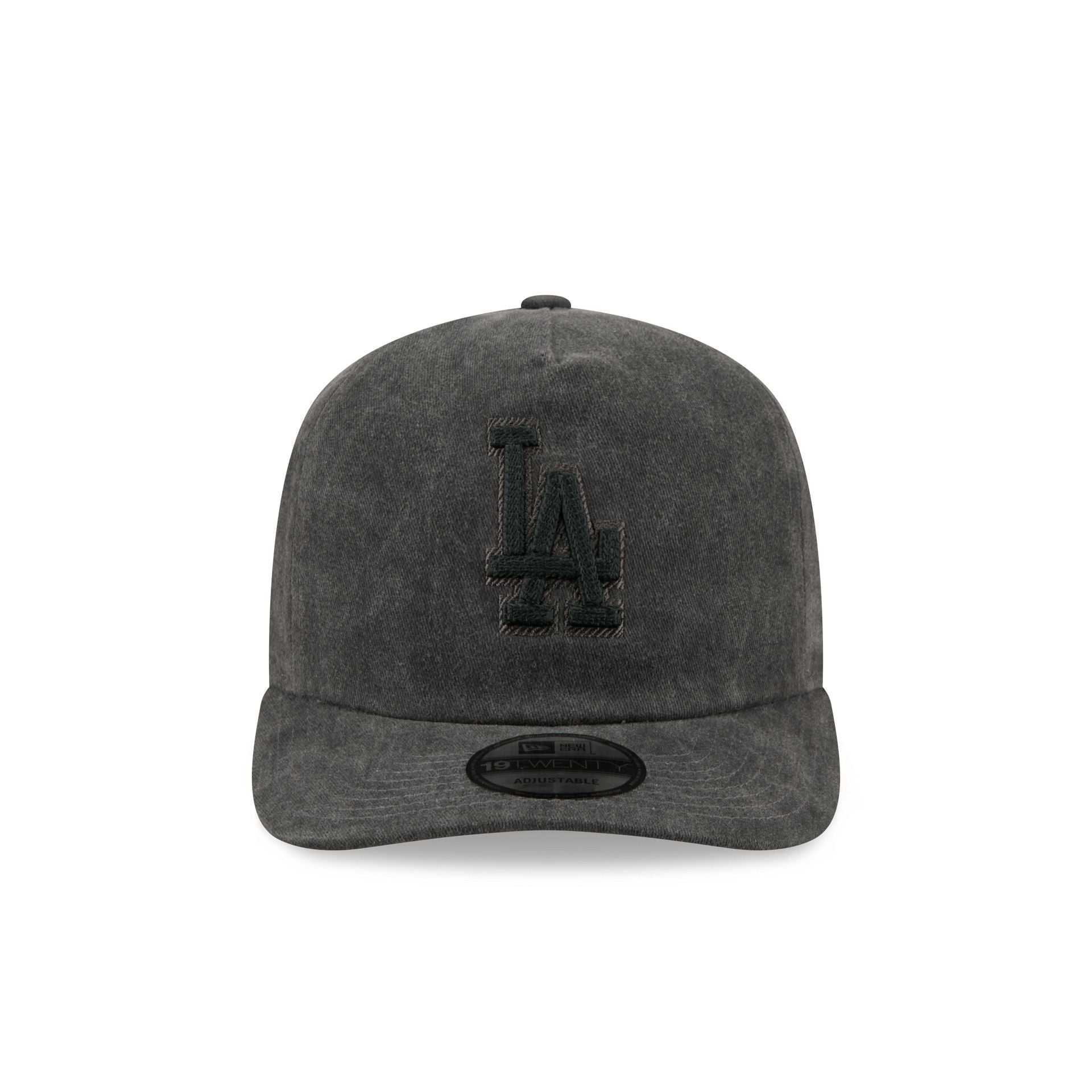 Los Angeles Dodgers Black Pigment Dye 19TWENTY Snapback Hat