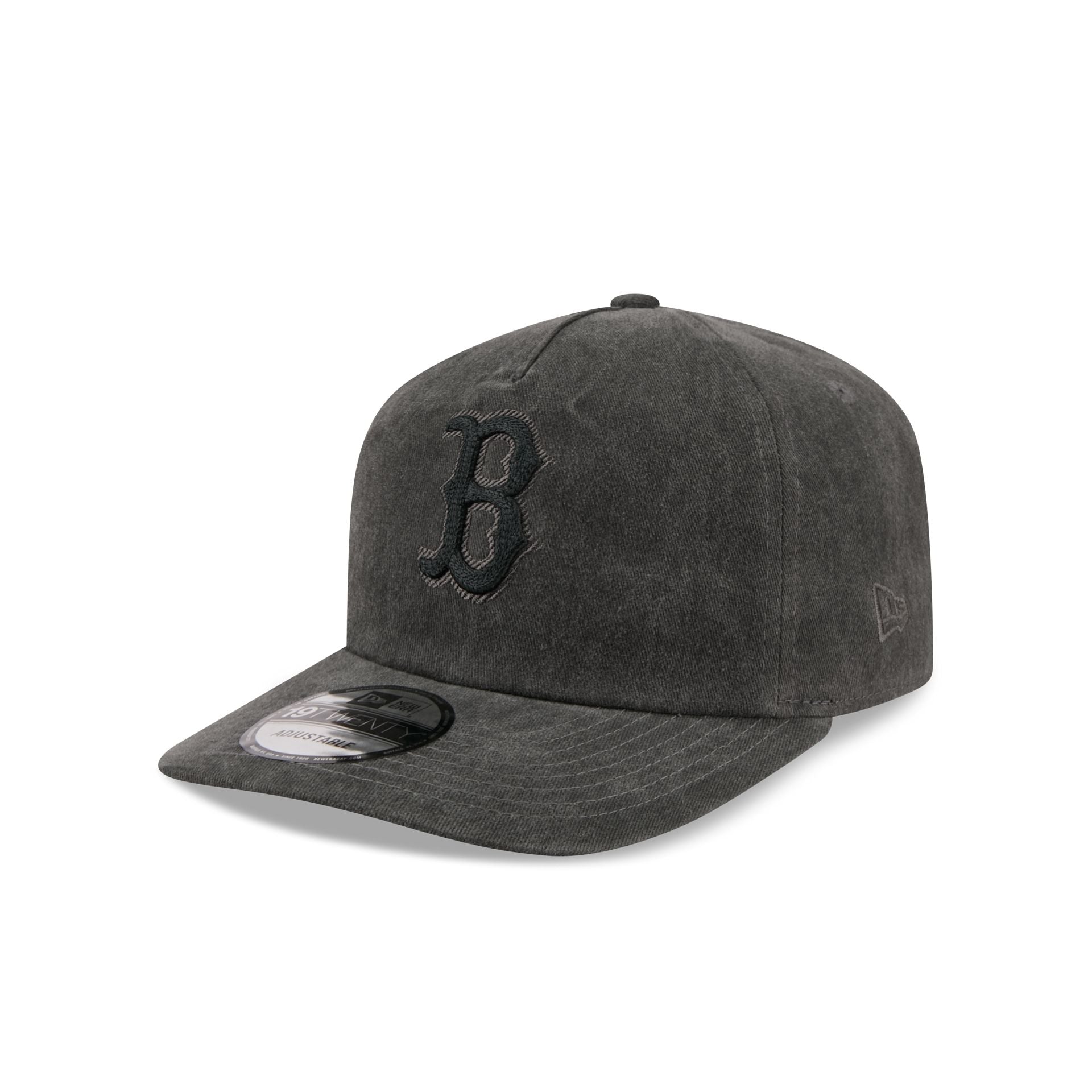 Boston Red Sox Black Pigment Dye 19TWENTY Snapback Hat