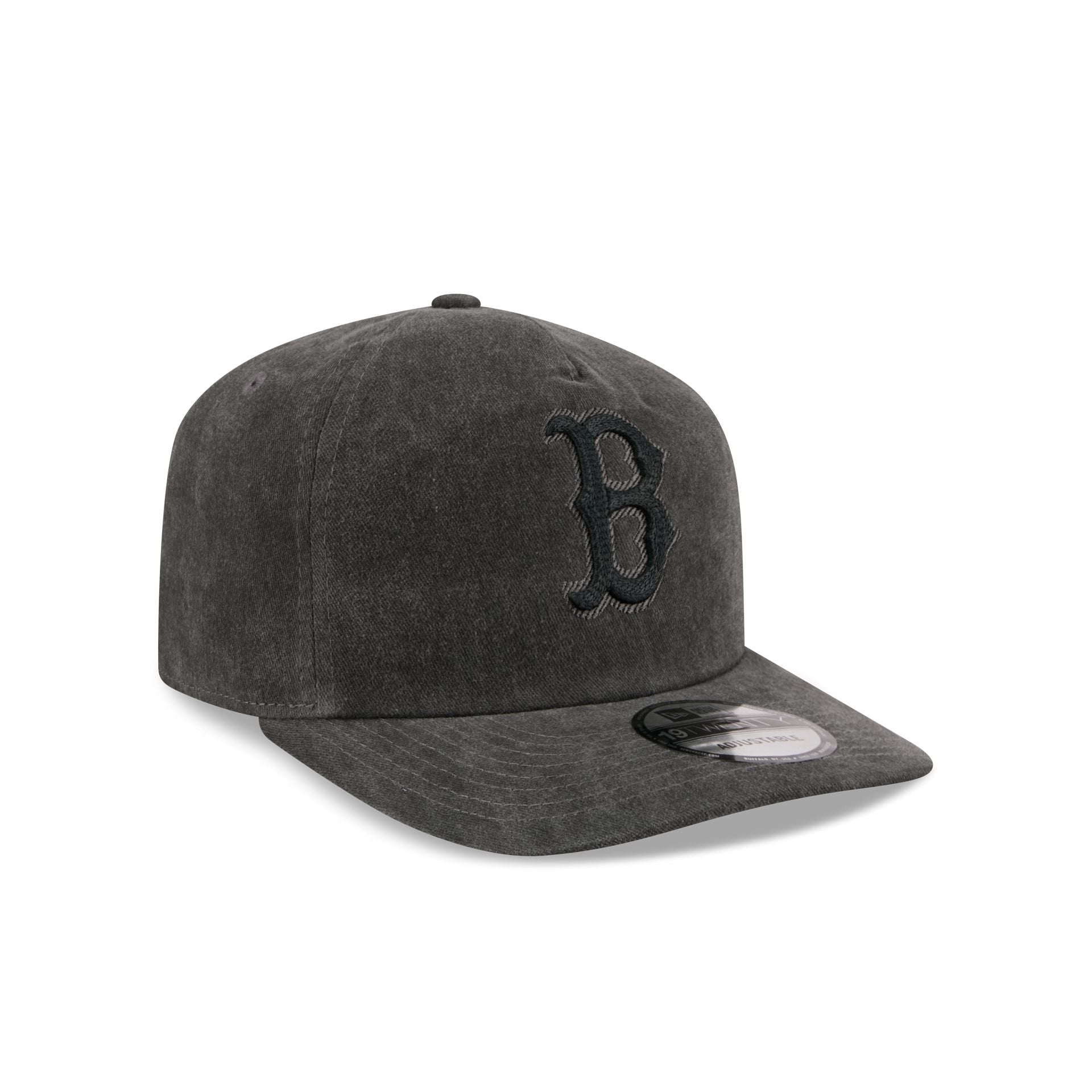 Boston Red Sox Black Pigment Dye 19TWENTY Snapback Hat