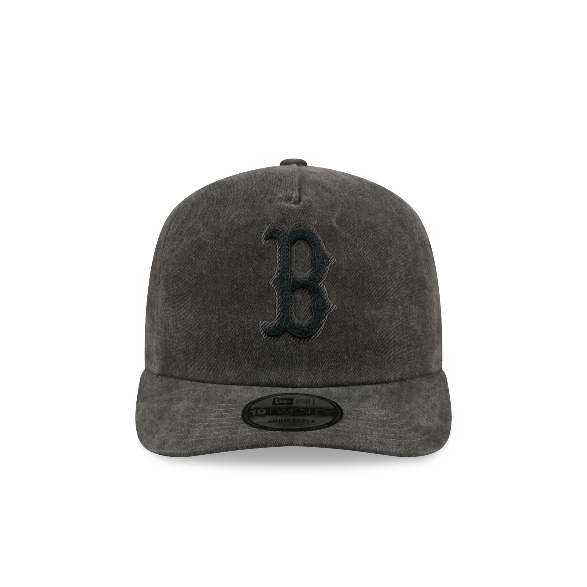 Boston Red Sox Black Pigment Dye 19TWENTY Snapback Hat