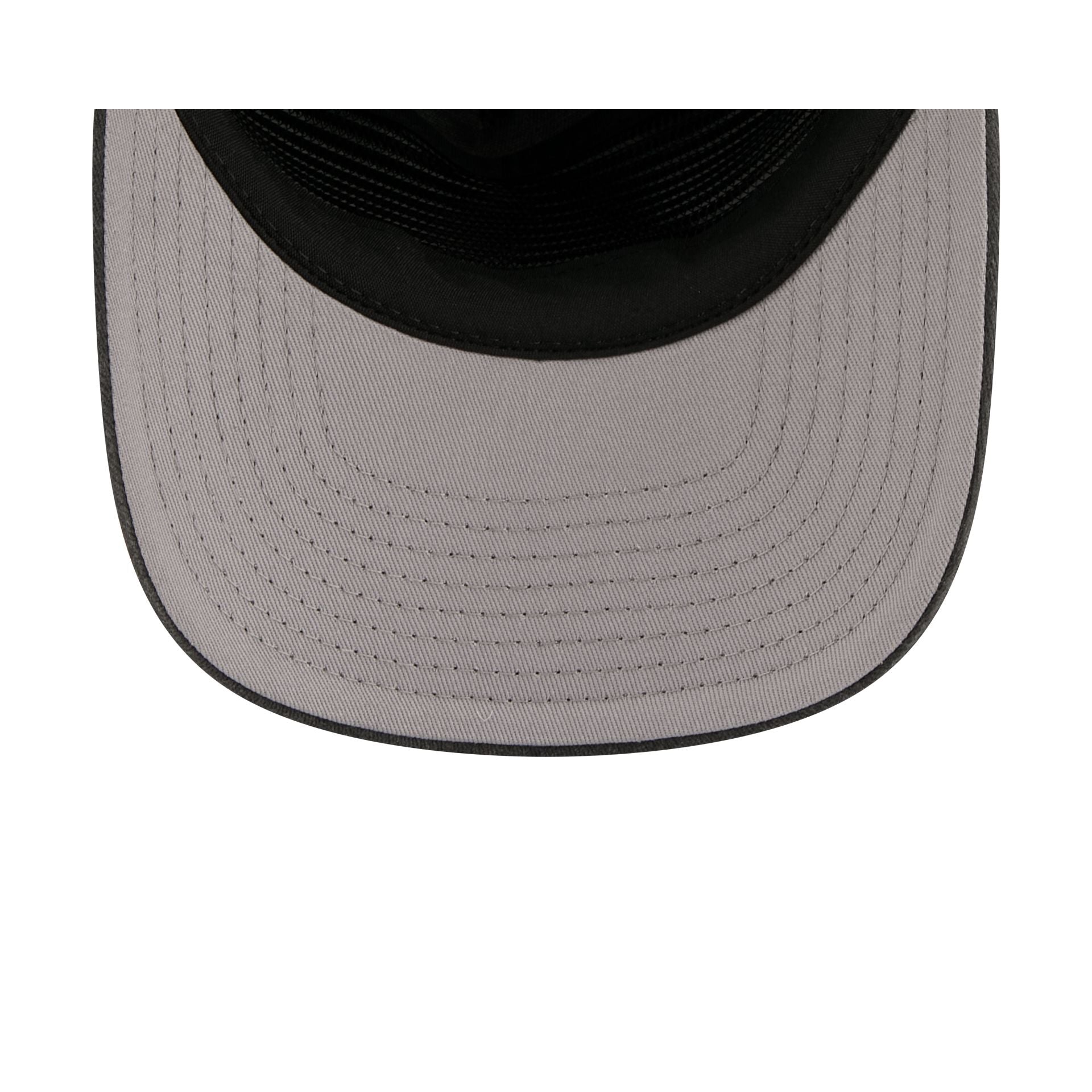 Atlanta Braves Black Pigment Dye 19TWENTY Snapback Hat