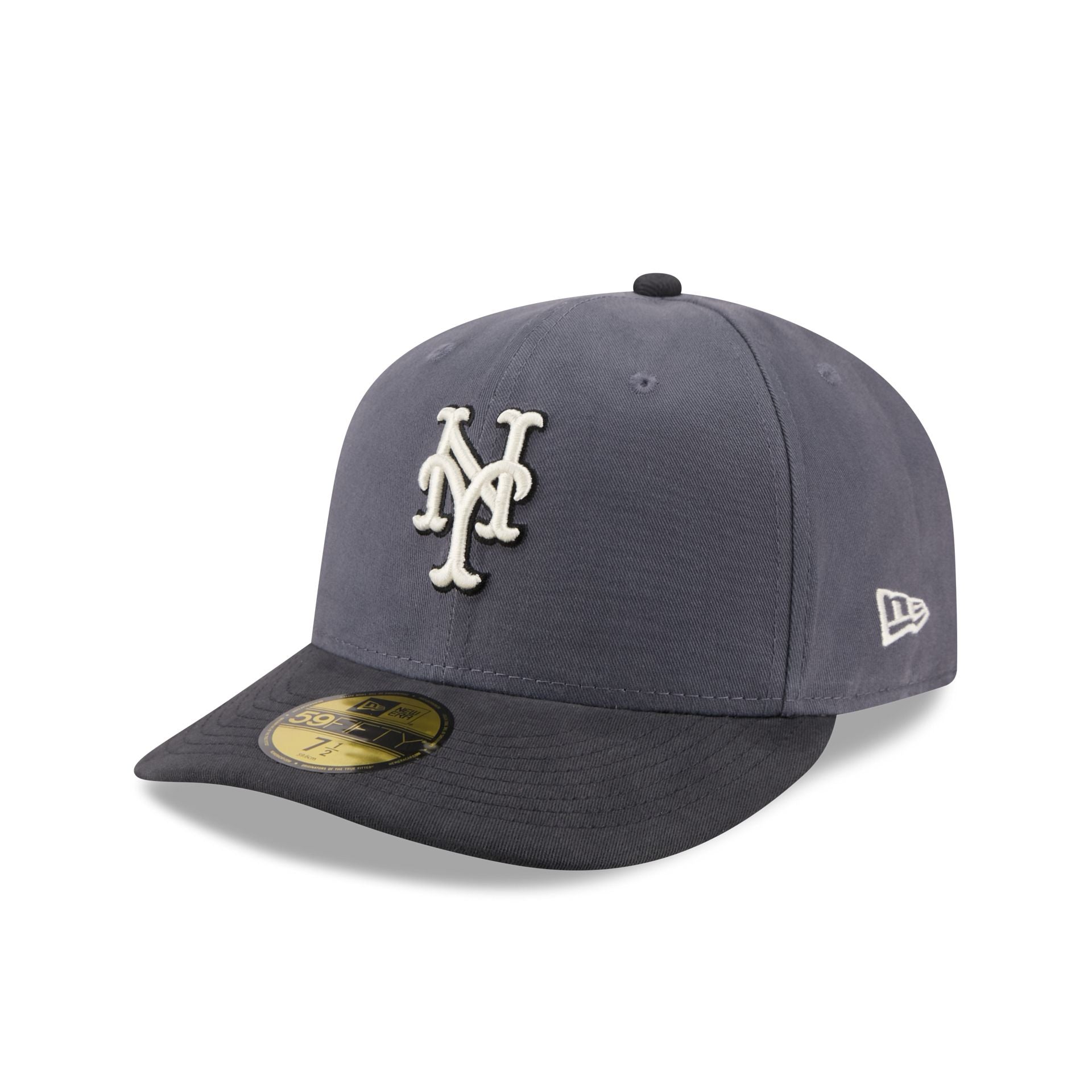 New York Mets Graphite Twill 59FIFTY Fitted Hat