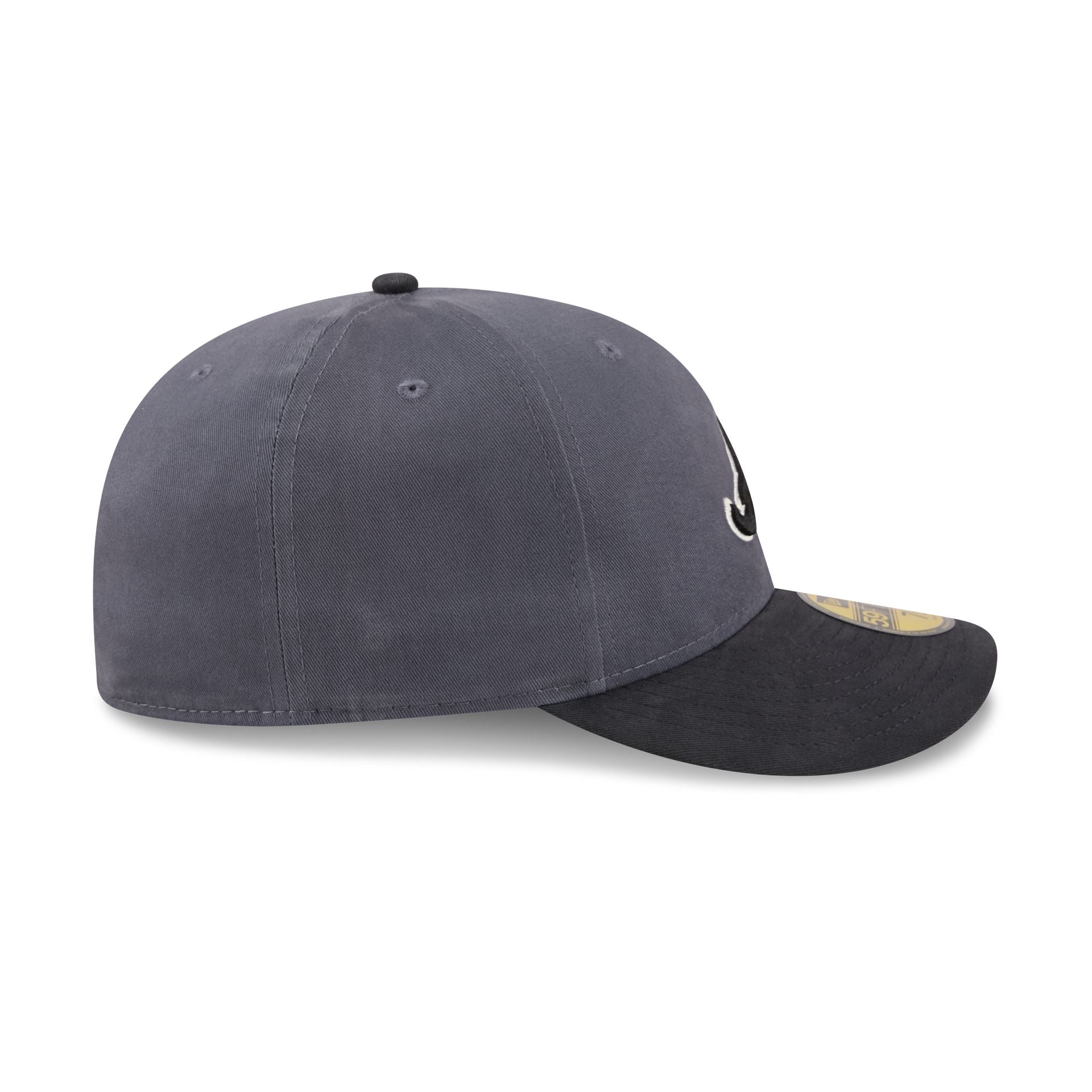 Atlanta Braves Graphite Twill 59FIFTY Fitted Hat