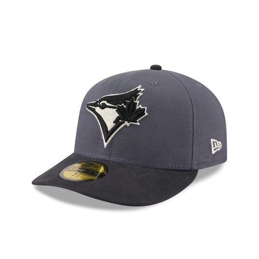 Toronto Blue Jays Graphite Twill 59FIFTY Fitted Hat