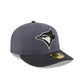 Toronto Blue Jays Graphite Twill 59FIFTY Fitted Hat