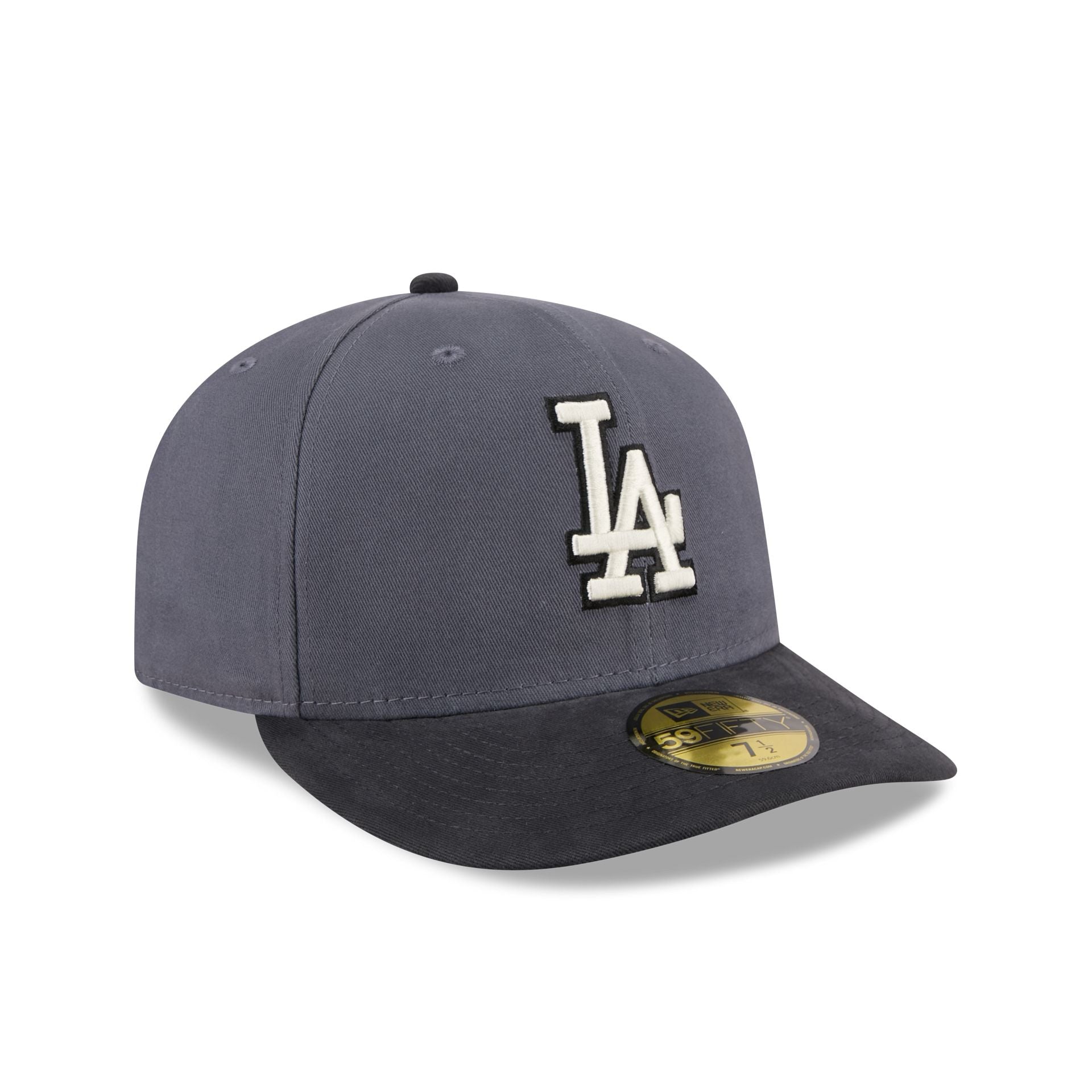 Los Angeles Dodgers Graphite Twill 59FIFTY Fitted Hat