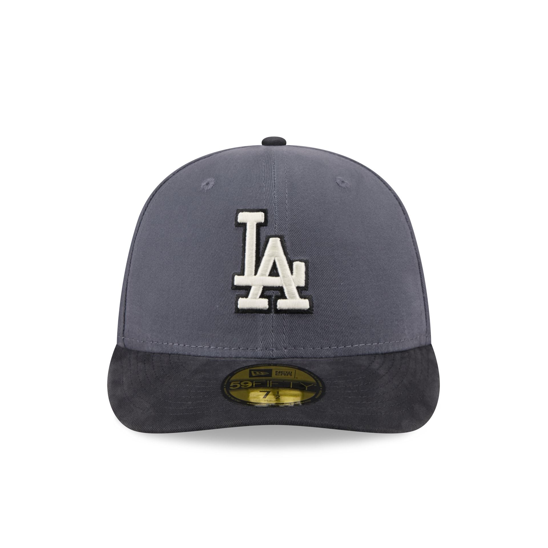 Los Angeles Dodgers Graphite Twill 59FIFTY Fitted Hat