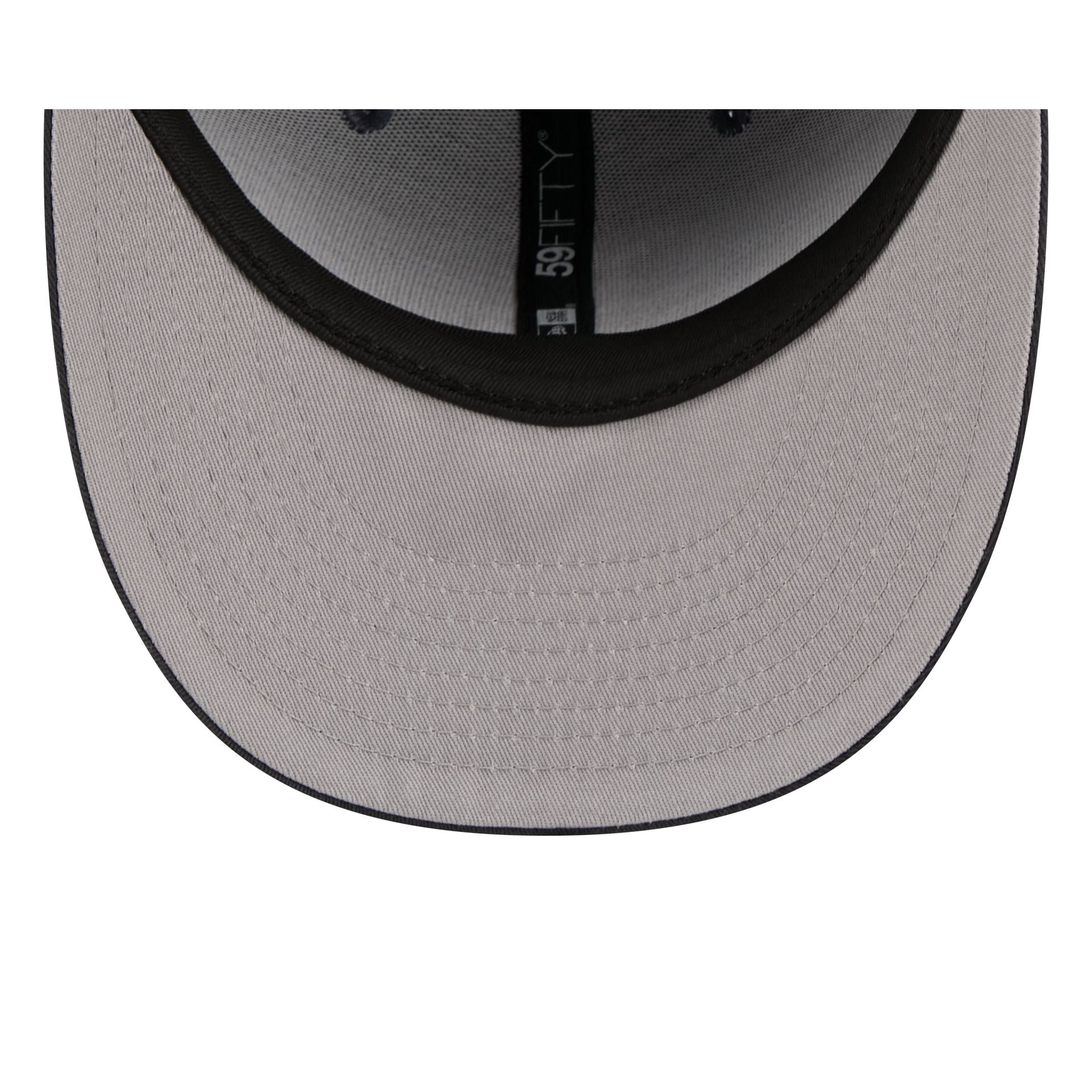 Los Angeles Dodgers Graphite Twill 59FIFTY Fitted Hat