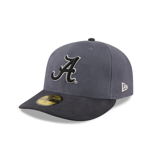 Alabama Crimson Tide Graphite Twill 59FIFTY Fitted Hat - New Era Cap